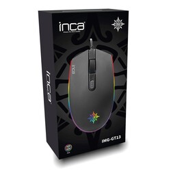 Inca IMG-GT13 Wired Optical Gaming Mouse 1200DPI - Inca