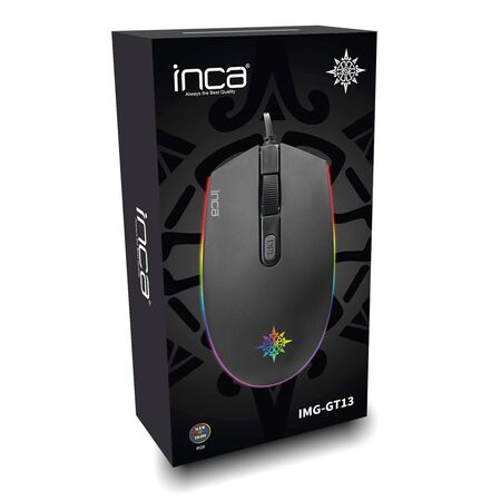 Inca IMG-GT13 Wired Optical Gaming Mouse 1200DPI - 1