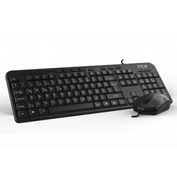 Inca IMK-375T USB Q Trk Optic Mouse Black Standard Keyboard - Mouse Set - 3