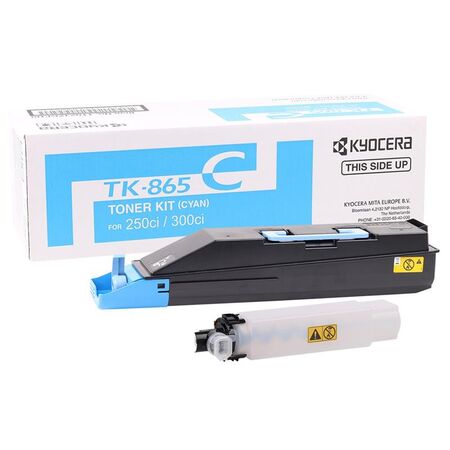 Kyocera TK-865/1T02JZCEU0 Blue Original Photocopy Toner - 1