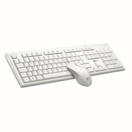 Lecoo CM101 USB Wired Turkish Q Keyboard & Mouse Set White - 2