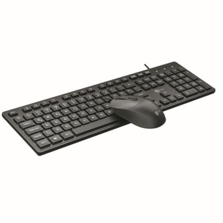 Lecoo CM102 USB Wired Turkish Q Keyboard & Mouse Set Black - 2