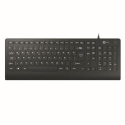 Lecoo KB103 USB Wired Turkish Q Keyboard Black - Lenovo Lecoo