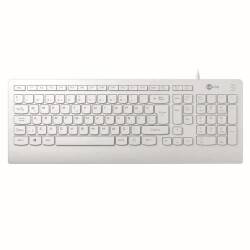 Lecoo KB103 USB Wired Turkish Q Keyboard White - Lenovo Lecoo