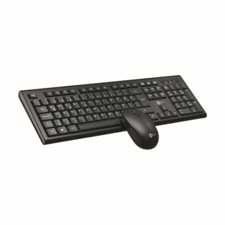 Lecoo KW200 Wireless Turkish Q Keyboard & Mouse Set Black - 2