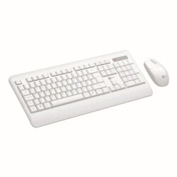 Lecoo KW202 Kablosuz Türkçe Q Klavye & Mouse Set Beyaz - 2