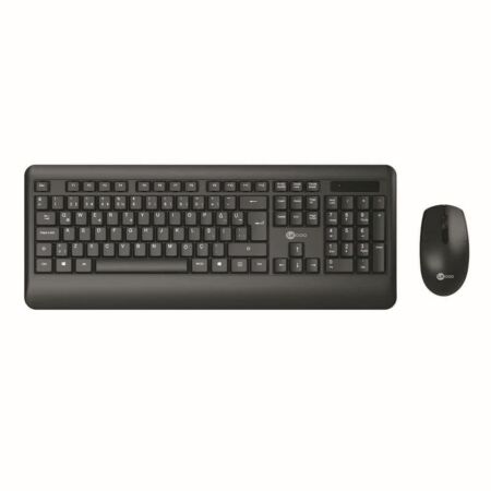 Lecoo KW202 Wireless Turkish Q Keyboard & Mouse Set Black - 1