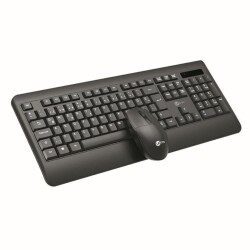 Lecoo KW202 Wireless Turkish Q Keyboard & Mouse Set Black - 2