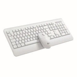 Lecoo KW202 Wireless Turkish Q Keyboard & Mouse Set White - 3