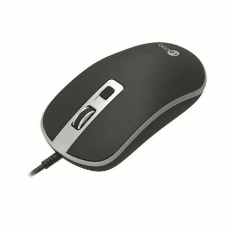 Lecoo MS104 USB Kablolu 1600DPI 4 Tuşlu Optik Mouse Siyah - 3