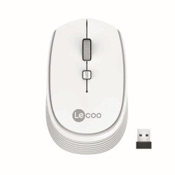 Lecoo WS202 Kablosuz 1200DPI 4 Tuşlu Optik Mouse Beyaz - Lenovo Lecoo