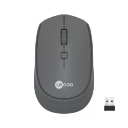 Lecoo WS202 Kablosuz 1200DPI 4 Tuşlu Optik Mouse Gri - Lenovo Lecoo