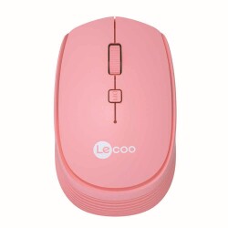 Lecoo WS202 Kablosuz 1200DPI 4 Tuşlu Optik Mouse Pembe - Lenovo Lecoo