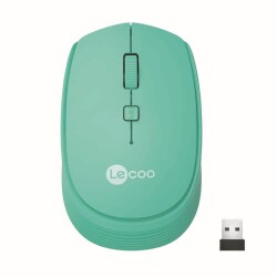 Lecoo WS202 Kablosuz 1200DPI 4 Tuşlu Optik Mouse Turkuaz - Lenovo Lecoo