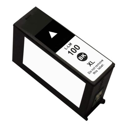 Lexmark 100XL-14N1068E Black Compatible Cartridge High Capacity - 1