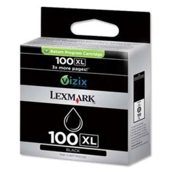 Lexmark 100XL-14N1068E Siyah Orjinal Kartuş Yüksek Kapasiteli - Lexmark