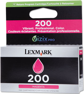 Lexmark 220-14L0087A Kırmızı Orjinal Kartuş - 1