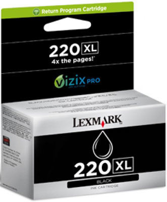 Lexmark 220XL-14L0174A Black Original Cartridge High Capacity - 2