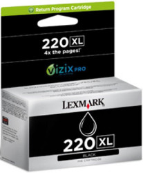 Lexmark 220XL-14L0174A Siyah Orjinal Kartuş Yüksek Kapasiteli - Lexmark