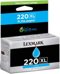 Lexmark 220XL-14L0175A Blue Original Cartridge High Capacity - 1