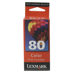 Lexmark 80-12A1980 Color Original Cartridge - 1