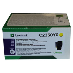 Lexmark C2425-C2350Y0 Yellow Original Toner - Lexmark