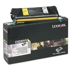 Lexmark C522-C5220YS Yellow Original Toner - Lexmark