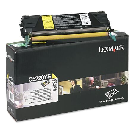 Lexmark C522-C5220YS Yellow Original Toner - 1