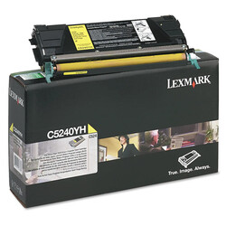 Lexmark C524-C5240YH Yellow Original Toner High Capacity - Lexmark