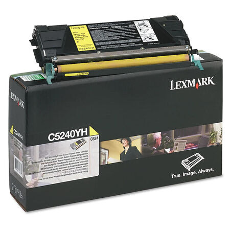 Lexmark C524-C5240YH Yellow Original Toner High Capacity - 1