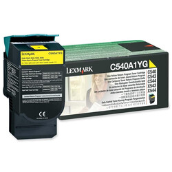 Lexmark C540-C540A1YG Yellow Original Toner - Lexmark