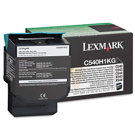 Lexmark C540-C540H1KG Black Original Toner High Capacity - 1