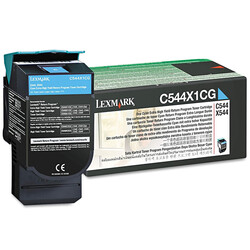 Lexmark C544-C544X1CG Blue Original Toner Extra High Capacity - Lexmark