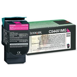 Lexmark C544-C544X1MG Red Original Toner Extra High Capacity - Lexmark