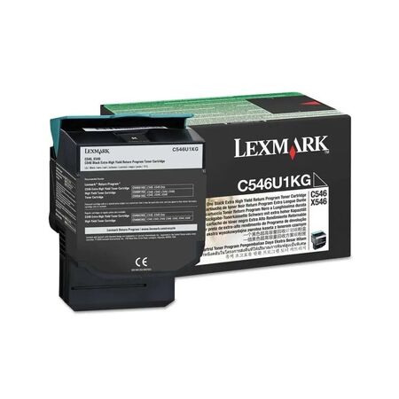 Lexmark C546-C546U1KG Black Original Toner Extra High Capacity - 1