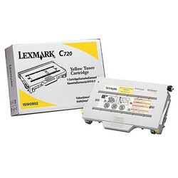 Lexmark C720-15W0902 Sarı Orijinal Toner - 2