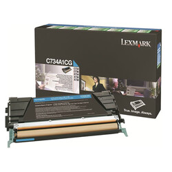 Lexmark C734-C734A1CG Blue Original Toner - Lexmark