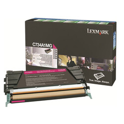 Lexmark C734-C734A1MG Red Original Toner - Lexmark