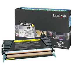 Lexmark C734-C734A1YG Yellow Original Toner - Lexmark