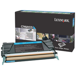 Lexmark C746-C746A1CG Blue Original Toner - Lexmark