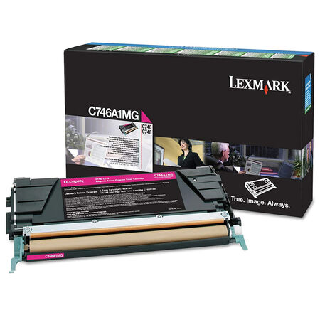 Lexmark C746-C746A1MG Red Original Toner - 1