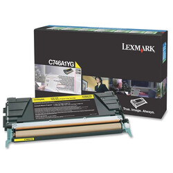 Lexmark C746-C746A1YG Yellow Original Toner - Lexmark