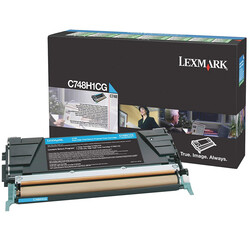 Lexmark C748-C748H1CG Blue Original Toner High Capacity - Lexmark