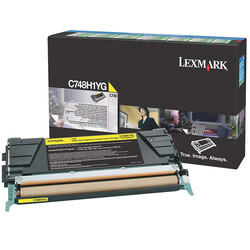 Lexmark C748-C748H1YG Yellow Original Toner High Capacity - Lexmark