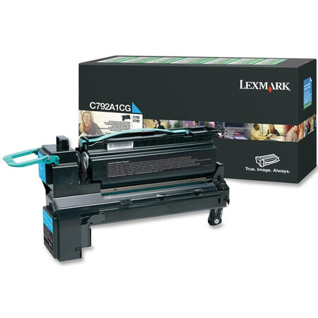 Lexmark C792-C792A1CG Blue Original Toner - 1