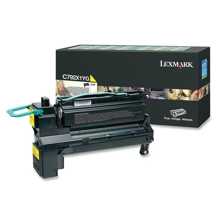 Lexmark C792-C792X1YG Yellow Original Toner High Capacity - 1