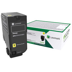 Lexmark CS727-75B50Y0 Yellow Original Toner - Lexmark