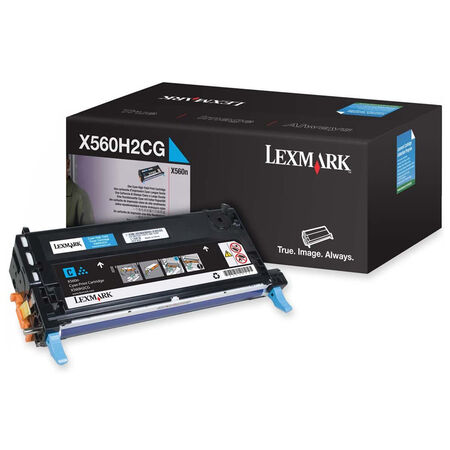 Lexmark X560-X560H2CG Blue Original Toner High Capacity - 1