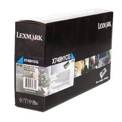 Lexmark X748-X748H1CG Blue Original Toner High Capacity - Lexmark