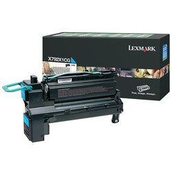 Lexmark X792-X792X1CG Blue Original Toner High Capacity - Lexmark